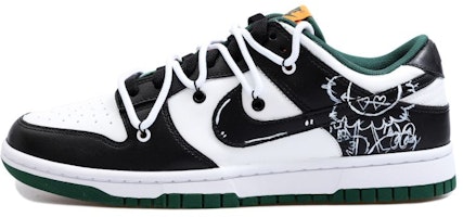나이키 덩크 로우 레트로 '블랙&화이트 낙서' (Nike Dunk Low Retro 'Black&White Nakseo') DD1391-300(Team拾玖-爱心涂鸦男S-BOX) Buy 나이키 덩크 로우 레트로 '블랙&화이트 낙서' (Nike Dunk Low Retro 'Black&White Nakseo') DD1391-300(Team拾玖-爱心涂鸦男S-BOX)
