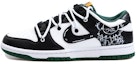Buy 나이키 덩크 로우 레트로 '블랙&화이트 낙서' (Nike Dunk Low Retro 'Black&White Nakseo') DD1391-300(Team拾玖-爱心涂鸦男S-BOX)