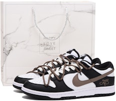 カスタム ナイキ ダンク ロー レトロ "黒茶" (カスタム Nike Dunk Low レトロ "黒茶") DD1391-100(Team拾伍-男款黑棕SBOX) Buy カスタム ナイキ ダンク ロー レトロ "黒茶" (カスタム Nike Dunk Low レトロ "黒茶") DD1391-100(Team拾伍-男款黑棕SBOX)