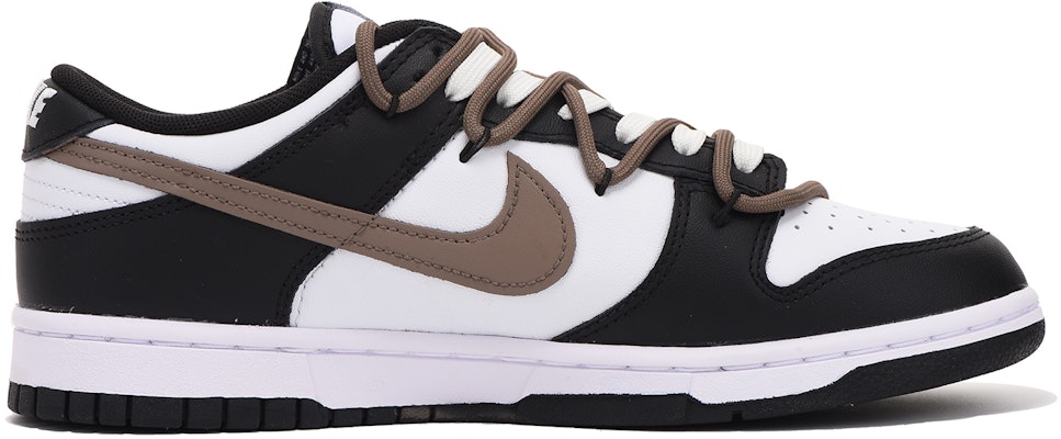 【定制球鞋】Nike Dunk Low Retro 字母 解構 高街 低筒 板鞋 男款 黑棕 Lookbook 【定制球鞋】Nike Dunk Low Retro 字母 解構 高街 低筒 板鞋 男款 黑棕