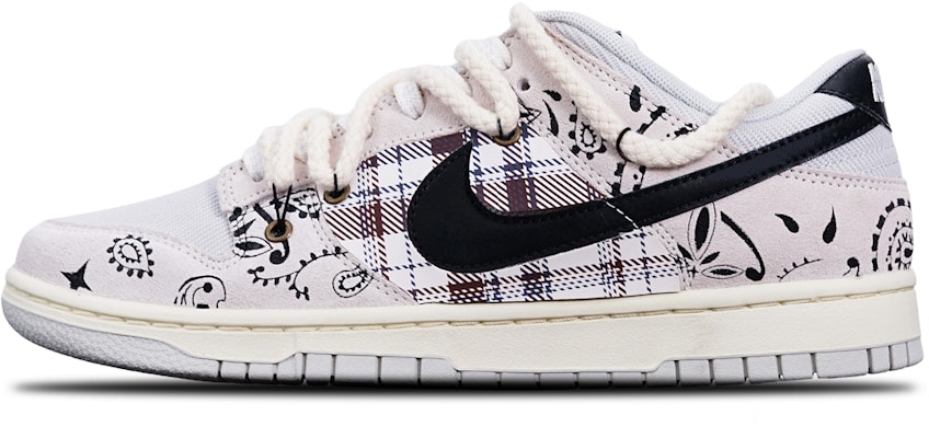 ナイキ ダンク ロー レトロ "黒ペイズリー" (Nike Dunk Low Retro "Kuro Paisley") DO9776-001(TeamT-腰果花黑棕米白S-BOX) Buy ナイキ ダンク ロー レトロ "黒ペイズリー" (Nike Dunk Low Retro "Kuro Paisley") DO9776-001(TeamT-腰果花黑棕米白S-BOX)