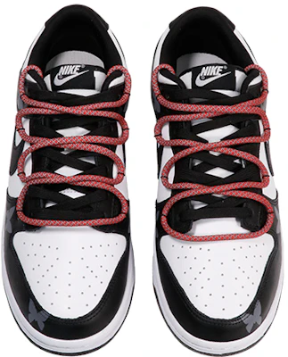 【カスタムシューズ】ナイキ ダンク Low レトロ 'ブラック バタフライ' DD1391-100(TeamThree-男女同款蝴蝶白黑) Shop 【カスタムシューズ】ナイキ ダンク Low レトロ 'ブラック バタフライ' DD1391-100(TeamThree-男女同款蝴蝶白黑)