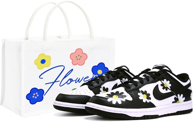 【定制球鞋】 Nike Dunk Low Retro "黑色" 小雏菊 熊貓 塗鴉 ins風 簡約 清新 高街 低筒 板鞋 男款 黑白 Buy 【定制球鞋】 Nike Dunk Low Retro "黑色" 小雏菊 熊貓 塗鴉 ins風 簡約 清新 高街 低筒 板鞋 男款 黑白