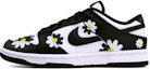Order 나이키 덩크 로우 레트로 '블랙 데이지 판다 그래피티' DD1391-100(TeamTen-男款七夕小雏菊)