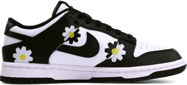 나이키 덩크 로우 레트로 '블랙 데이지 판다 그래피티' DD1391-100(TeamTen-男款七夕小雏菊) Lookbook 나이키 덩크 로우 레트로 '블랙 데이지 판다 그래피티' DD1391-100(TeamTen-男款七夕小雏菊)