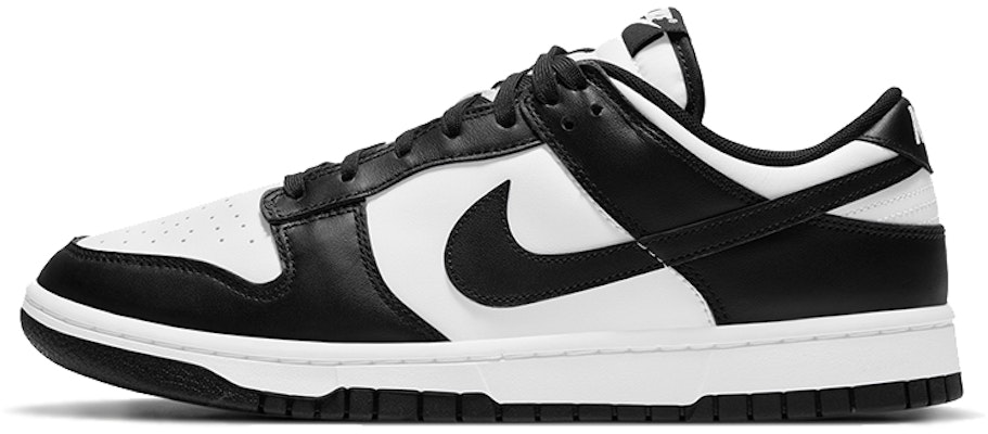 【定制球鞋】 Nike Dunk Low Retro "黑色" 小雏菊 熊貓 塗鴉 ins風 簡約 清新 高街 低筒 板鞋 男款 黑白 1