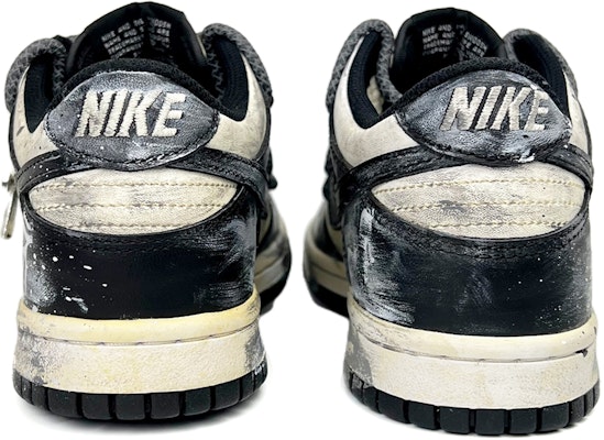 【定制鞋】耐克Dunk低帮复古'黑色哥特风'做旧款鞋 DD1391-100(Team45-上帝之眼) Shop 【定制鞋】耐克Dunk低帮复古'黑色哥特风'做旧款鞋 DD1391-100(Team45-上帝之眼)