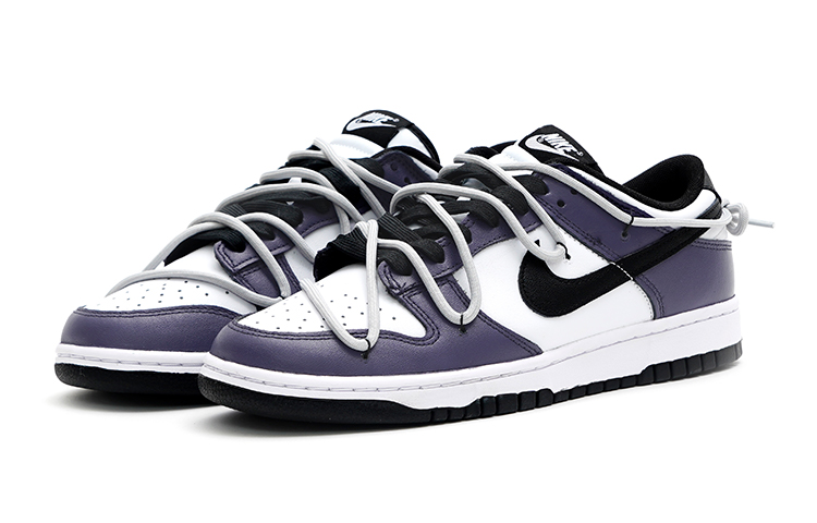 Lookbook [Zapatillas Personalizadas] Nike Dunk Low Retro 'Black Grape' DD1391-100(Team15-夏黑葡萄)