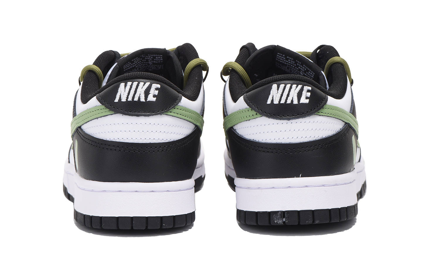 Shop [Kasut Custom] Nike Dunk Low Retro 'Hitam Hijau Avokado' DD1391-100(Team拾伍-男款牛油果)