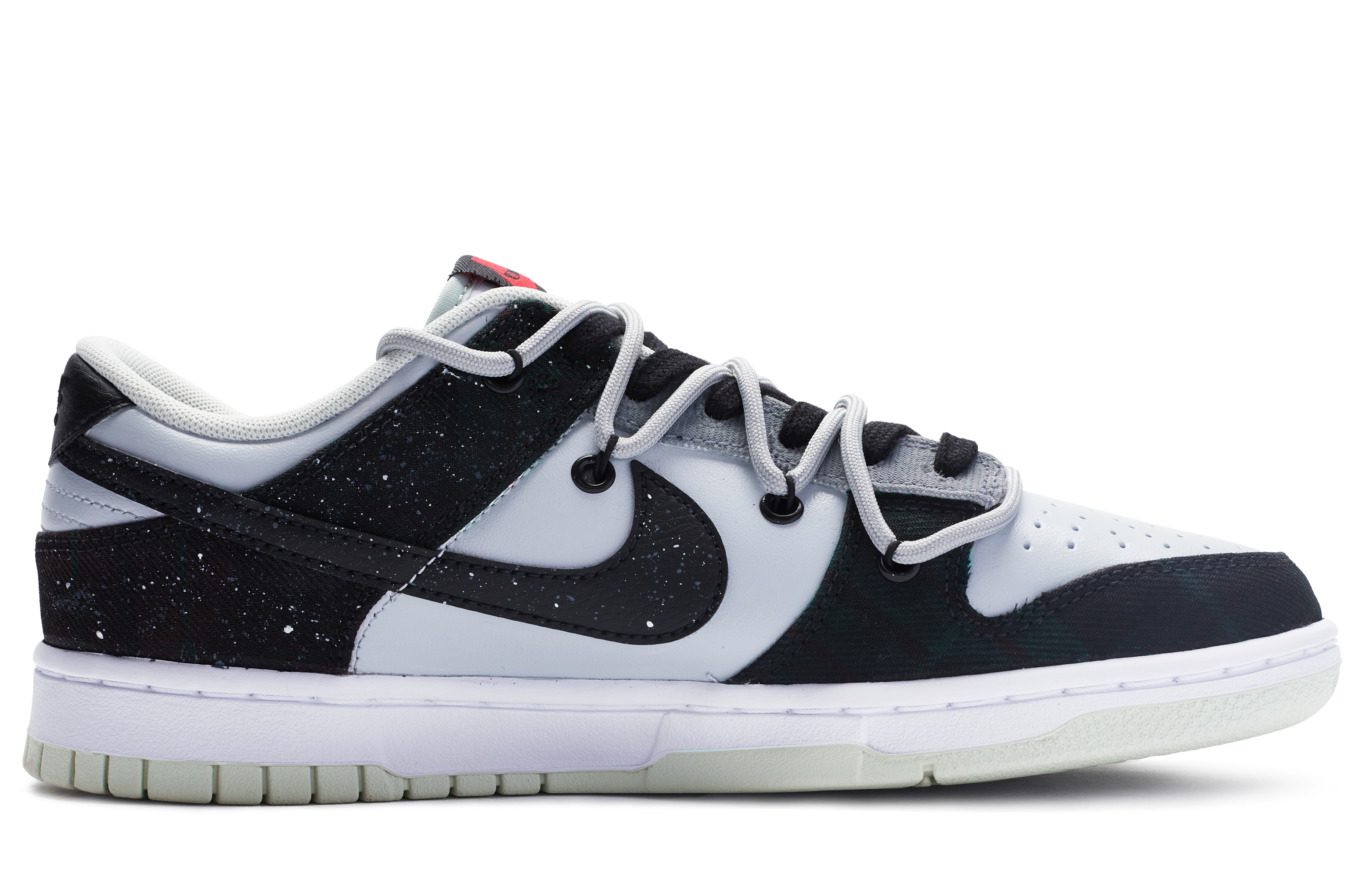 Order [Zapatillas Personalizadas] Nike Dunk Low Retro 'Negro Gris' DV0827-100(TeamR-男款星际黑灰S-BOX)