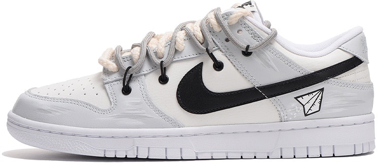 custom-shoes-nike-dunk-low-retro-black-grey-graffiti