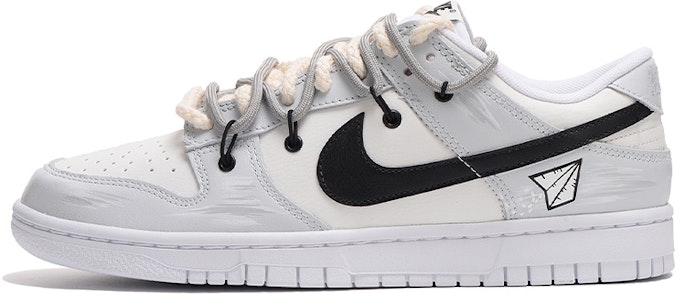 나이키 덩크 로우 레트로 '블랙 그레이 그래피티' (커스텀) DJ6188-101(Team拾伍-纸飞机黑灰S-BOX) Buy 나이키 덩크 로우 레트로 '블랙 그레이 그래피티' (커스텀) DJ6188-101(Team拾伍-纸飞机黑灰S-BOX)