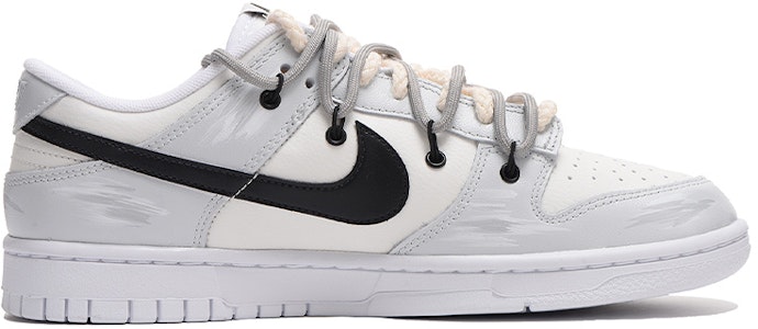 나이키 덩크 로우 레트로 '블랙 그레이 그래피티' (커스텀) DJ6188-101(Team拾伍-纸飞机黑灰S-BOX) Order 나이키 덩크 로우 레트로 '블랙 그레이 그래피티' (커스텀) DJ6188-101(Team拾伍-纸飞机黑灰S-BOX)