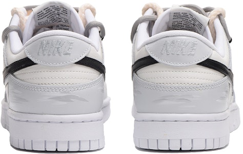 나이키 덩크 로우 레트로 '블랙 그레이 그래피티' (커스텀) DJ6188-101(Team拾伍-纸飞机黑灰S-BOX) Shop 나이키 덩크 로우 레트로 '블랙 그레이 그래피티' (커스텀) DJ6188-101(Team拾伍-纸飞机黑灰S-BOX)