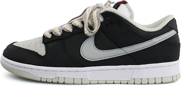 【客製化球鞋】 Nike Dunk Low Retro "格紋" 防滑 影子 麻繩鞋帶 復古 低筒 滑板鞋 男款 黑灰色 Buy 【客製化球鞋】 Nike Dunk Low Retro "格紋" 防滑 影子 麻繩鞋帶 復古 低筒 滑板鞋 男款 黑灰色
