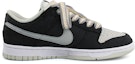Order 【客製化球鞋】 Nike Dunk Low Retro "格紋" 防滑 影子 麻繩鞋帶 復古 低筒 滑板鞋 男款 黑灰色