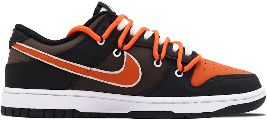 【カスタムシューズ】ナイキダンクロー レトロ「ブラックオレンジ」 CW1590-100(Team53-女款落阳S-BOX) Order 【カスタムシューズ】ナイキダンクロー レトロ「ブラックオレンジ」 CW1590-100(Team53-女款落阳S-BOX)