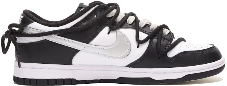 나이키 덩크 로우 레트로 '블랙 팬더' (커스텀) DD1391-100(Team32-男款银黑) Order 나이키 덩크 로우 레트로 '블랙 팬더' (커스텀) DD1391-100(Team32-男款银黑)