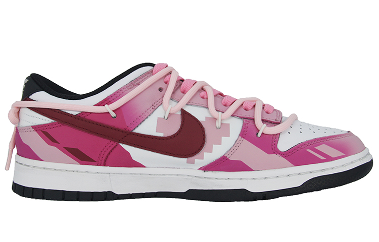 Order Zapatillas Nike Dunk Low Retro 'Negro Rosa Mecánico' DD1391-100（Team110-赛车机械粉SBOX）