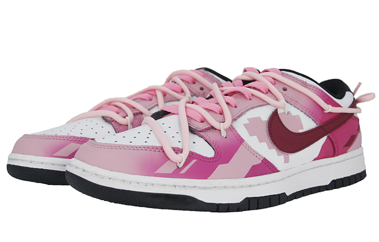 Lookbook Zapatillas Nike Dunk Low Retro 'Negro Rosa Mecánico' DD1391-100（Team110-赛车机械粉SBOX）