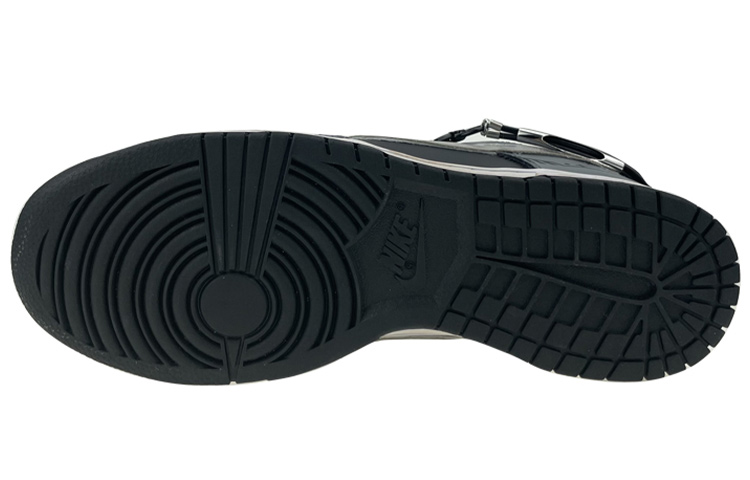 Details for [Nike Kasut Custom] Dunk Low Retro 'Rantai Hitam Perak' DJ6188-002(Team叁-男款机能黑银贴布链条)