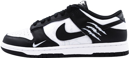 【客製球鞋】Nike Dunk Low Retro "Black" 街頭潮流 學院風 低筒 滑板鞋 男女同款 黑白 Buy 【客製球鞋】Nike Dunk Low Retro "Black" 街頭潮流 學院風 低筒 滑板鞋 男女同款 黑白