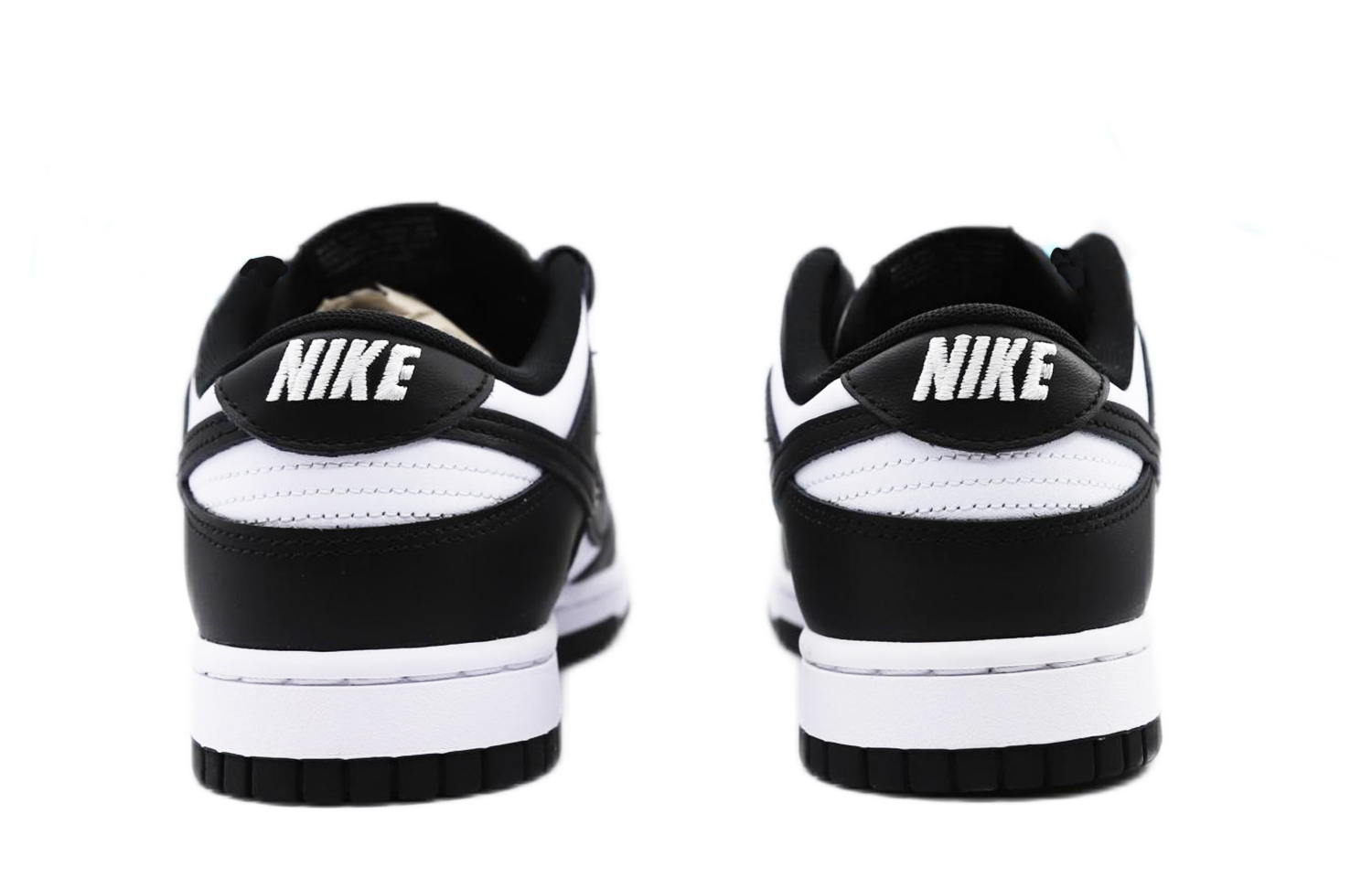 Shop 나이키 덩크 로우 레트로 '블랙 화이트' (커스텀) DD1391-100(Team48-金刚狼)