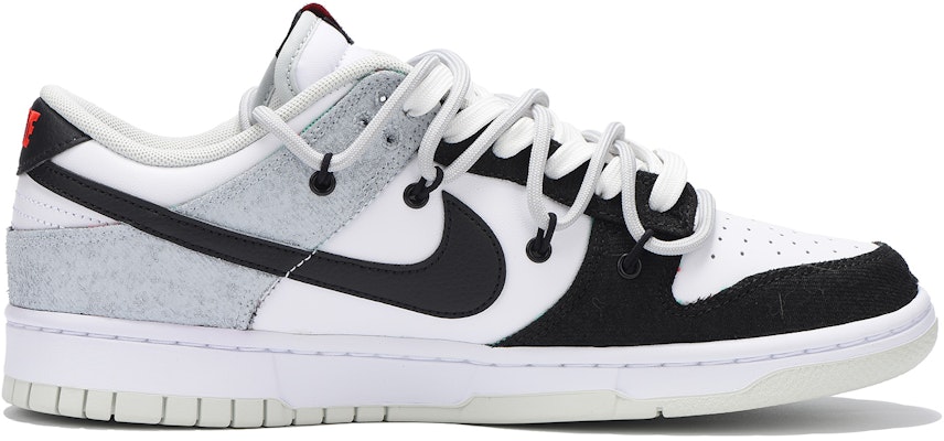 Zapatillas Nike Dunk Low Retro 'Negro Blanco Gris Graffiti' DV0827-100(Team32-男款复古涂鸦SBOX) Lookbook Zapatillas Nike Dunk Low Retro 'Negro Blanco Gris Graffiti' DV0827-100(Team32-男款复古涂鸦SBOX)