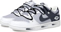 Shop 【定制球鞋】Nike Dunk Low Retro 星球 解構鞋帶 做舊vibe風 黑白灰 解構鞋帶 男款 低幫板鞋