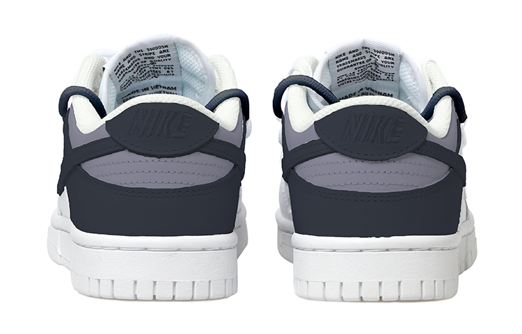 Details for [Sneakers Kustom] Nike Dunk Low Retro 'Hitam Putih Abu Deconstructed' DJ6188-101(Team拾玖-做旧星球男)