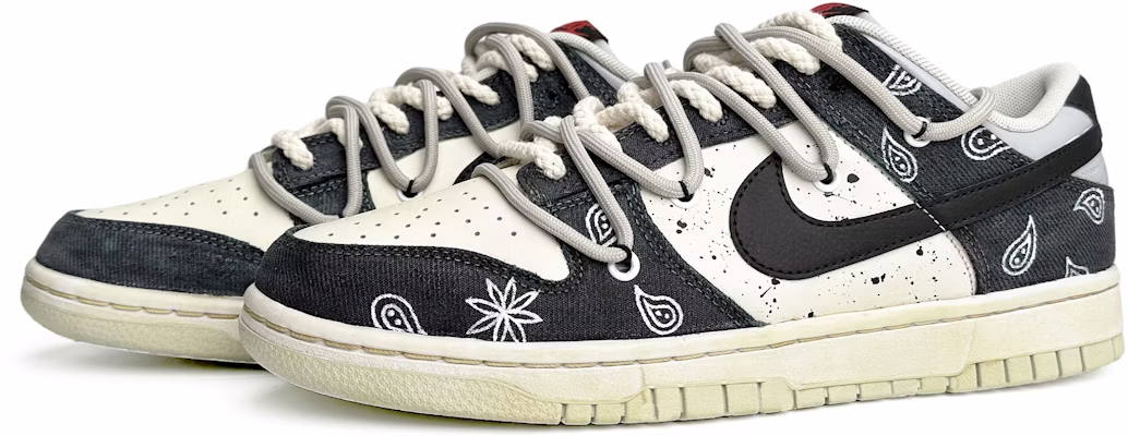 ナイキ ダンク ロー レトロ "黒白チェック" (Nike Dunk Low Retro "Black White Check") DV0827-100(Team11-水洗腰果花男款黑白) Lookbook ナイキ ダンク ロー レトロ "黒白チェック" (Nike Dunk Low Retro "Black White Check") DV0827-100(Team11-水洗腰果花男款黑白)