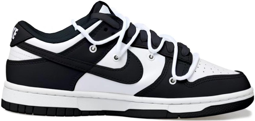 【カスタムシューズ】ナイキ ダンク ロー レトロ 'ブラック ホワイト ローズ デコンストラクテッド' DD1391-100(Team拾玖-黑白玫瑰男S-BOX) Order 【カスタムシューズ】ナイキ ダンク ロー レトロ 'ブラック ホワイト ローズ デコンストラクテッド' DD1391-100(Team拾玖-黑白玫瑰男S-BOX)