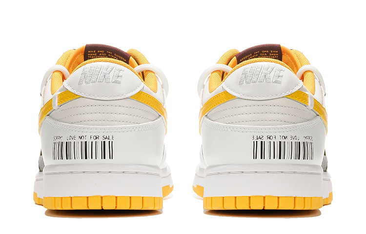 Shop 나이키 덩크 로우 레트로 '흰검노 바코드' (Nike Dunk Low Retro '흰검노 Barcode') DD1391-702(Team62-条形码)