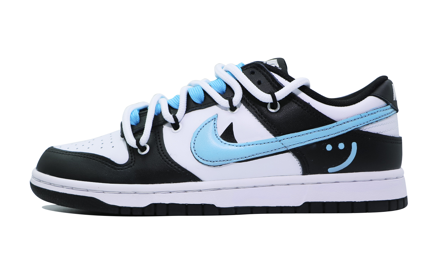 Buy 나이키 덩크 로우 레트로 '블랙 화이트 운문'(커스텀) DD1391-100(Team48-云门)