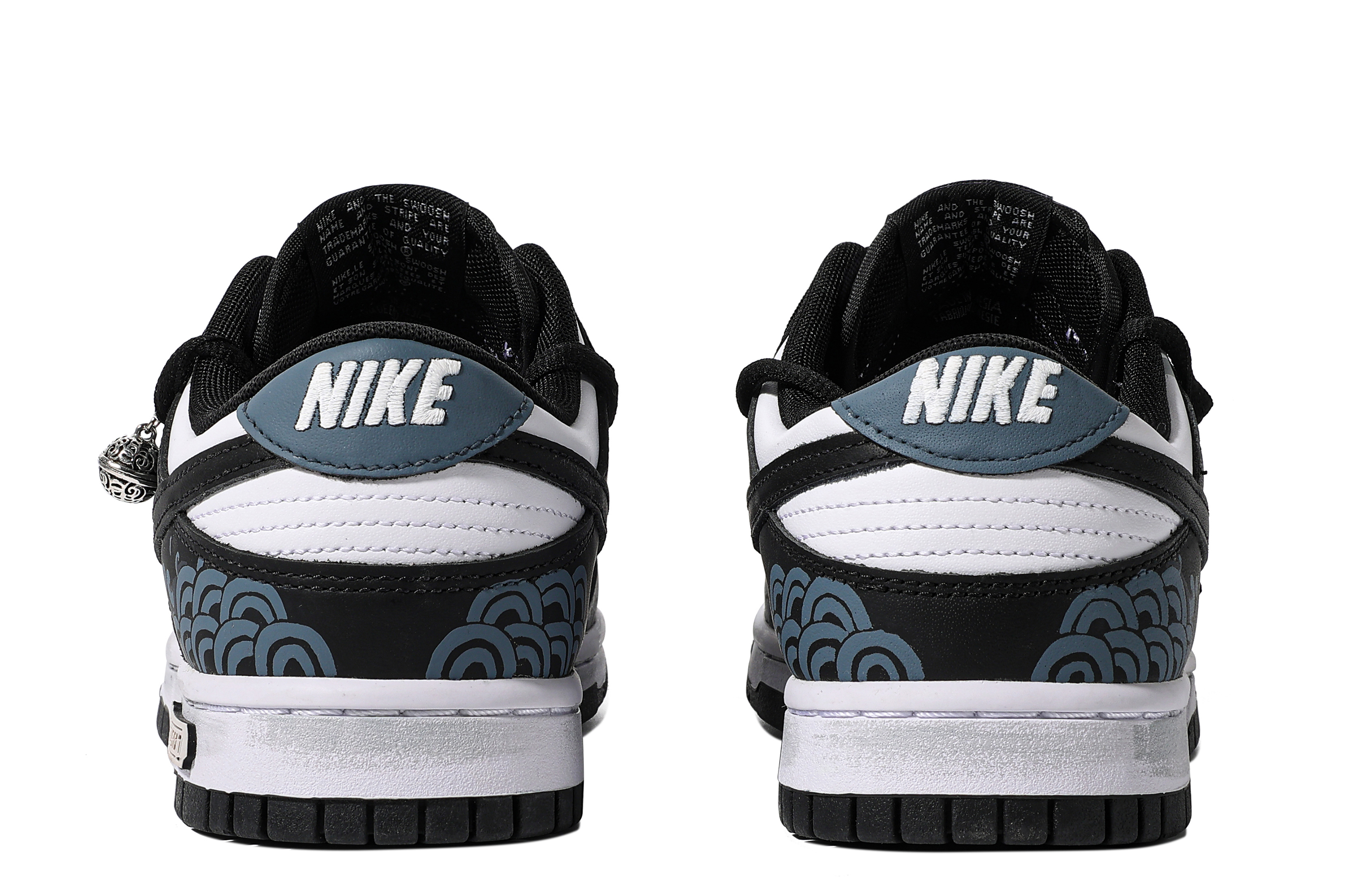 Shop Zapatillas Nike Dunk Low Retro 'Azul Negro Ola Marina' DD1391-100(TeamM-男款千里沧溟S-BOX)