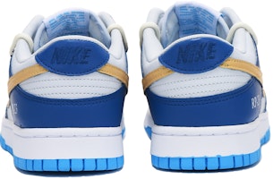【定制球鞋】Nike Dunk Low Retro 字母 解構 高街 低幫 板鞋 男款 藍金 Shop 【定制球鞋】Nike Dunk Low Retro 字母 解構 高街 低幫 板鞋 男款 藍金