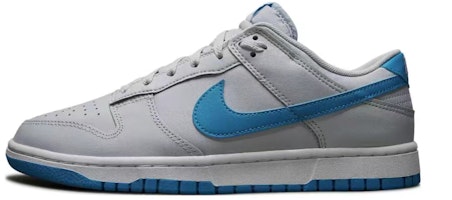 【定制球鞋】Nike Dunk Low Retro 字母 解構 高街 低幫 板鞋 男款 藍金 Details for 【定制球鞋】Nike Dunk Low Retro 字母 解構 高街 低幫 板鞋 男款 藍金