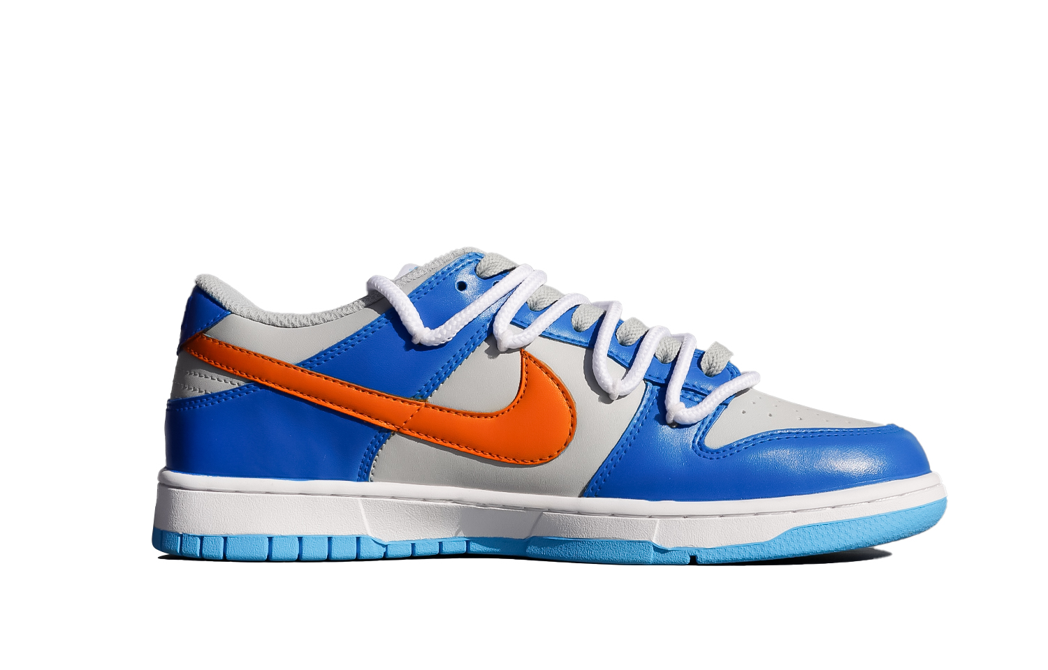 Lookbook [Zapatillas Personalizadas] Nike Dunk Low Retro 'Tormenta Azul Naranja' DV0831-001(Team140-蓝橙风暴解构)