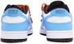 Shop 【定製球鞋】Nike Dunk Low Retro 愛心 Vibe 高街 解構 情侶 低幫 板鞋 男款 藍白