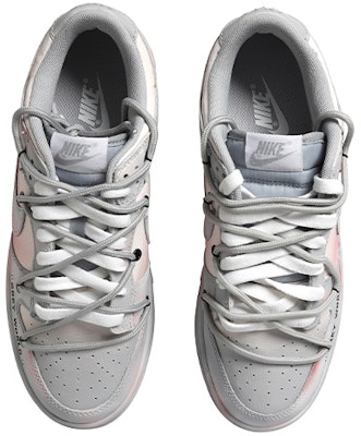 【定制球鞋】Nike Dunk Low Retro 灰色地帶 時間 腮紅粉 做舊Vibe風 復古 字母 解構風 低幫 板鞋 男款 粉 Shop 【定制球鞋】Nike Dunk Low Retro 灰色地帶 時間 腮紅粉 做舊Vibe風 復古 字母 解構風 低幫 板鞋 男款 粉