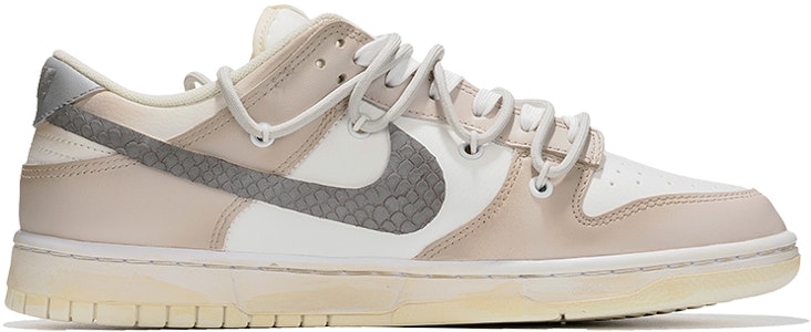 ナイキ ダンク ロー レトロ 'ブルックリン グレー スネーク'【カスタムシューズ】 DJ6188-100(Team62-布鲁克林) Order ナイキ ダンク ロー レトロ 'ブルックリン グレー スネーク'【カスタムシューズ】 DJ6188-100(Team62-布鲁克林)