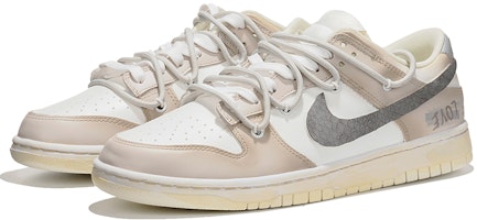 【定制鞋款】耐克Dunk低帮复古‘布鲁克林灰蛇’ DJ6188-100(Team62-布鲁克林) Lookbook 【定制鞋款】耐克Dunk低帮复古‘布鲁克林灰蛇’ DJ6188-100(Team62-布鲁克林)