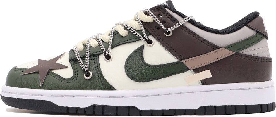 【カスタムシューズ】ナイキ ダンク ロー レトロ 'ブラウングリーンヴィンテージストリート' DD1391-100(Team53-男款复古街区S-BOX) Buy 【カスタムシューズ】ナイキ ダンク ロー レトロ 'ブラウングリーンヴィンテージストリート' DD1391-100(Team53-男款复古街区S-BOX)