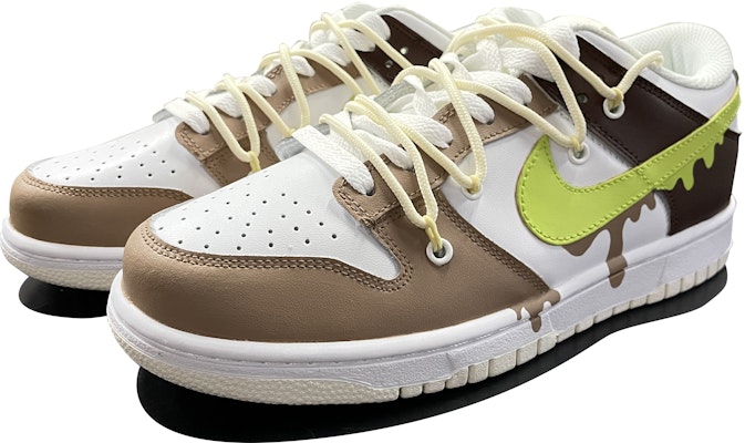 나이키 덩크 로우 레트로 '브라운 말차-카모' (커스텀) DJ6188-100(TeamD-男款抹茶浓巧QD) Lookbook 나이키 덩크 로우 레트로 '브라운 말차-카모' (커스텀) DJ6188-100(TeamD-男款抹茶浓巧QD)