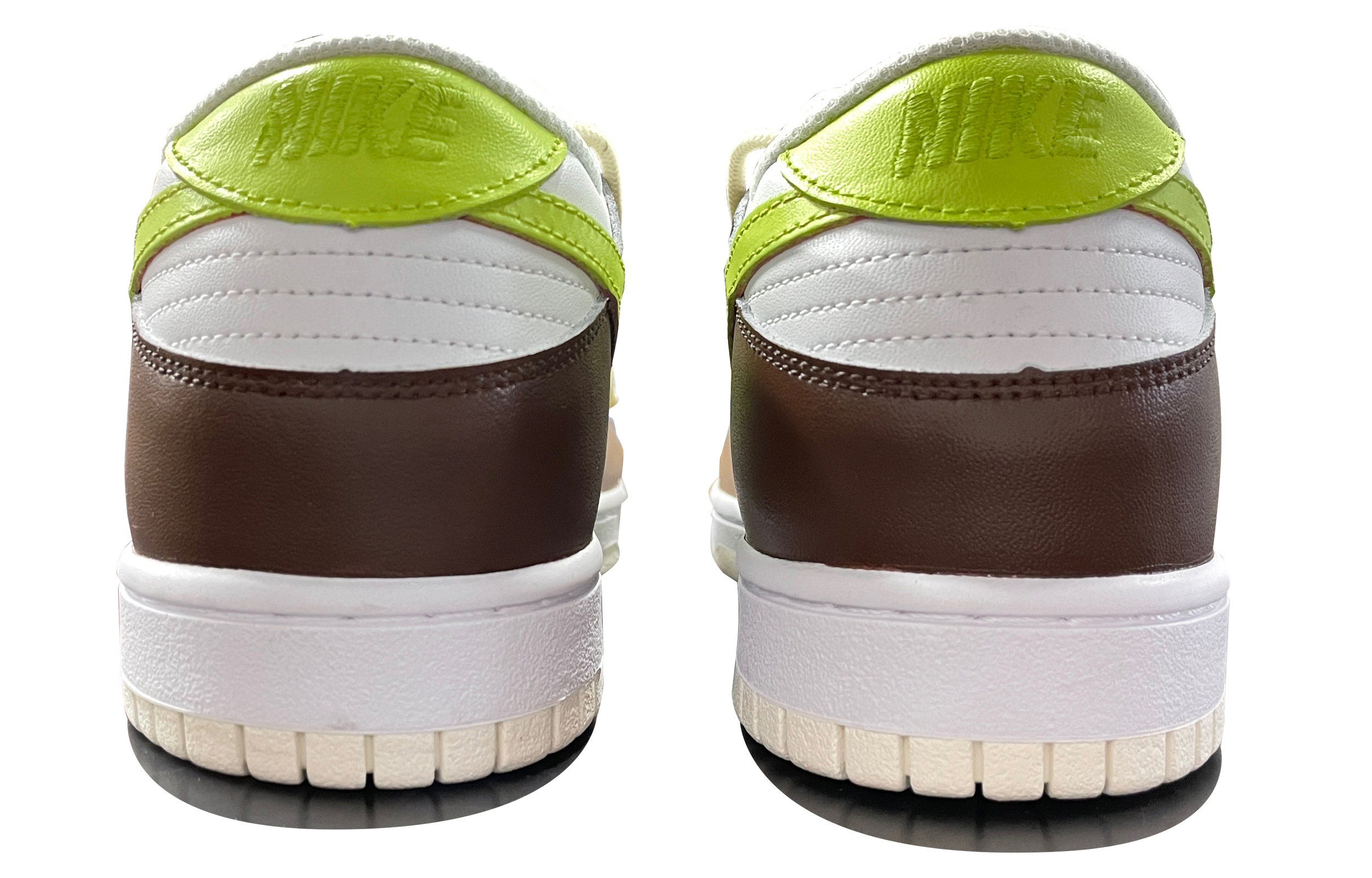 Shop 나이키 덩크 로우 레트로 '브라운 말차-카모' (커스텀) DJ6188-100(TeamD-男款抹茶浓巧QD)