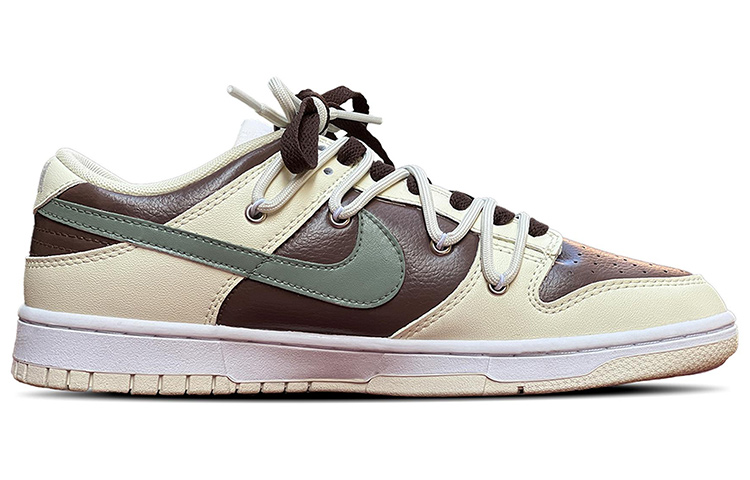 Order 【定制球鞋】 Nike Dunk Low Retro TS風 仙人掌 手繪塗鴉 復古 低幫 板鞋 男款 棕奶黃