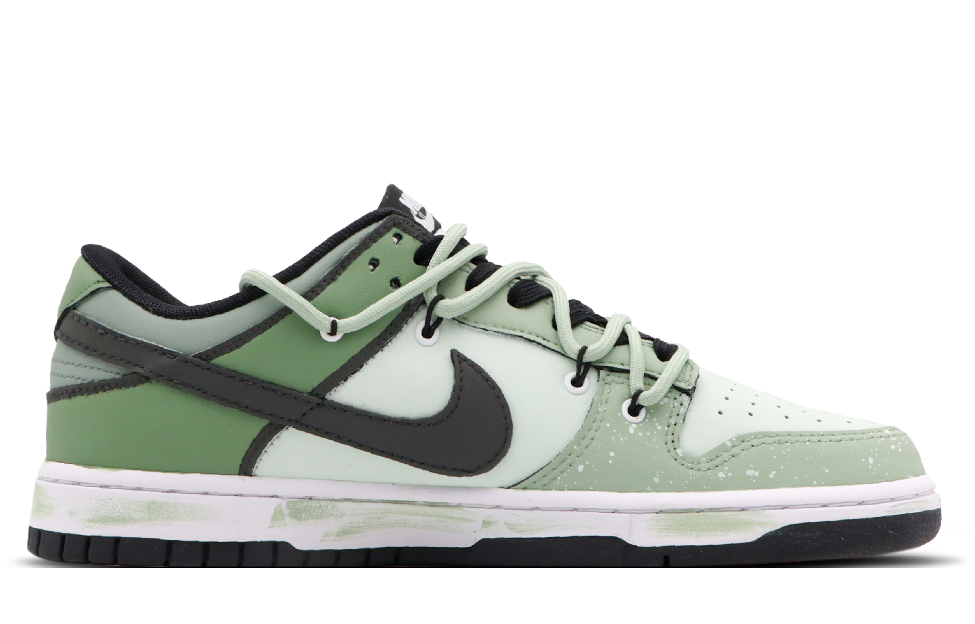 Order [Sneakers Custom] Nike Dunk Low Retro 'Camellia Green Sweet Summer' DD1391-100(Team53-男款山茶野青)