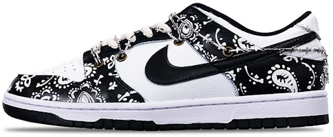 【定制鞋款】耐克Dunk Low复古款‘腰果花韵’ DJ6188-002(TeamT-男款腰果花黑白S-BOX) Order 【定制鞋款】耐克Dunk Low复古款‘腰果花韵’ DJ6188-002(TeamT-男款腰果花黑白S-BOX)