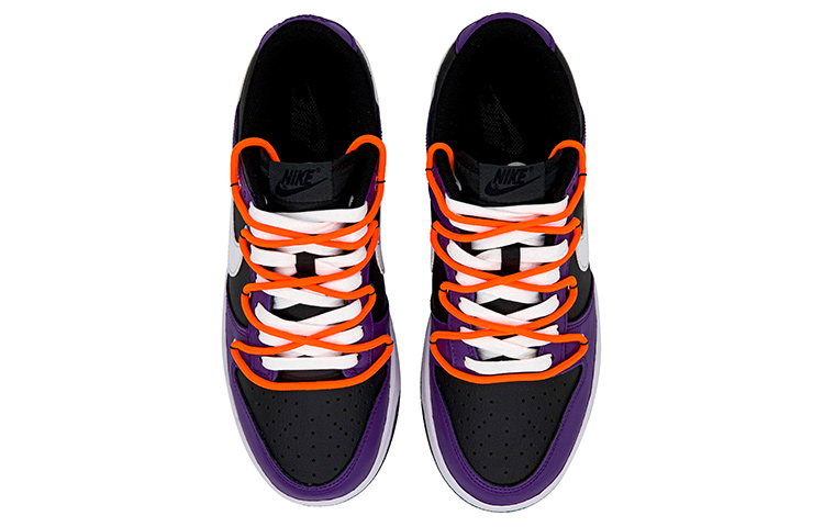 Shop 【カスタムシューズ】ナイキ ダンク ロー レトロ「カシューフラワー解体版」 DJ6188-002(Team肆-男款腰果花黑白紫)