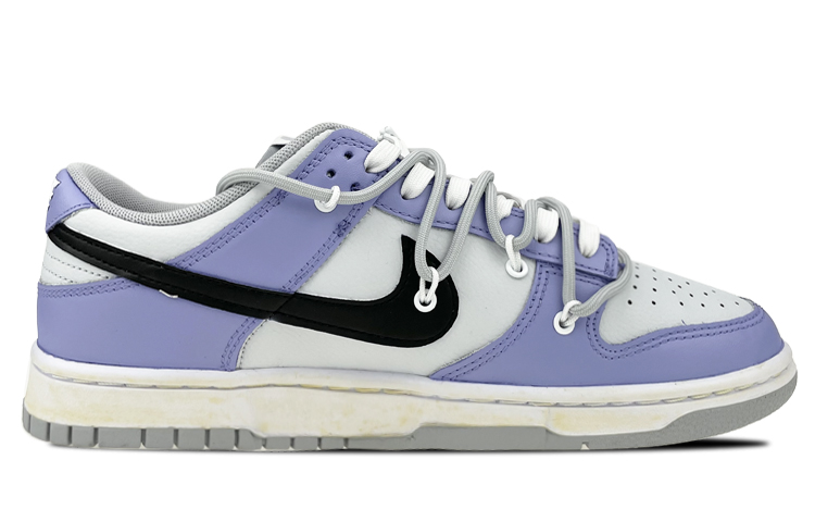 Order [Sepatu Custom] Nike Dunk Low Retro 'Changchun Bunga Biru Hari Valentine' DJ6188-001(Team叁-男款解构S-BOX)